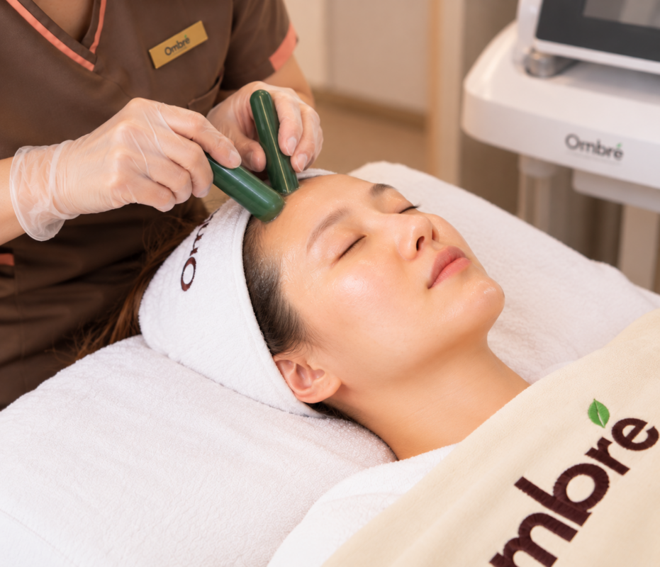Ombré Facial Scalp Treatment